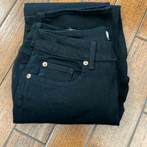 Size 8 H&M black skinny Jeans